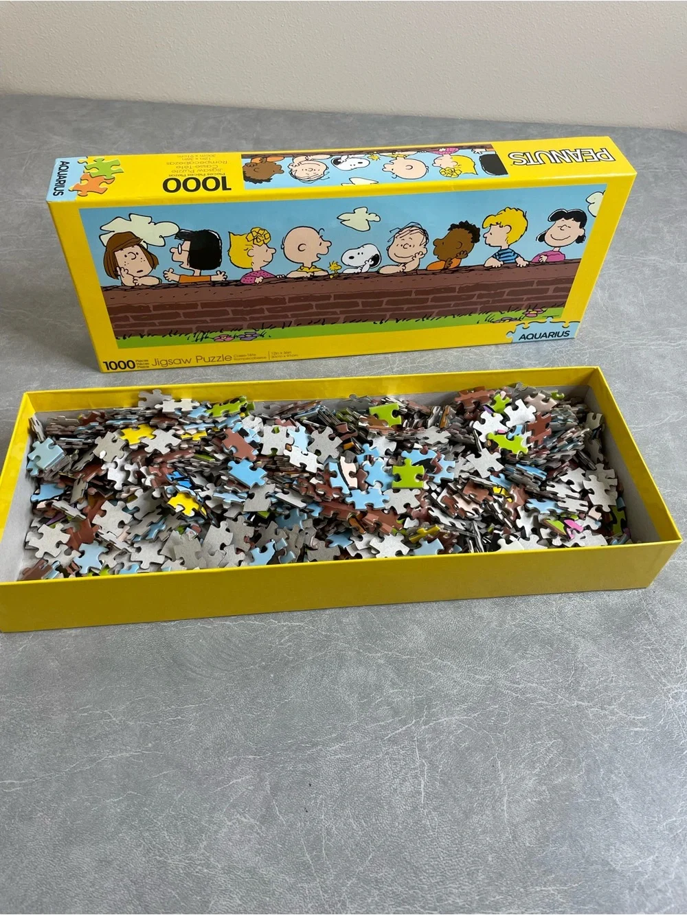 Peanuts 1000-Piece Jigsaw Puzzle - 12” x 36”